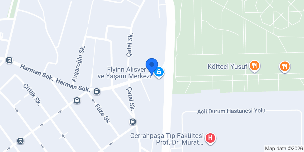 Bursa Kebap Evi Flyinn Avm konumu