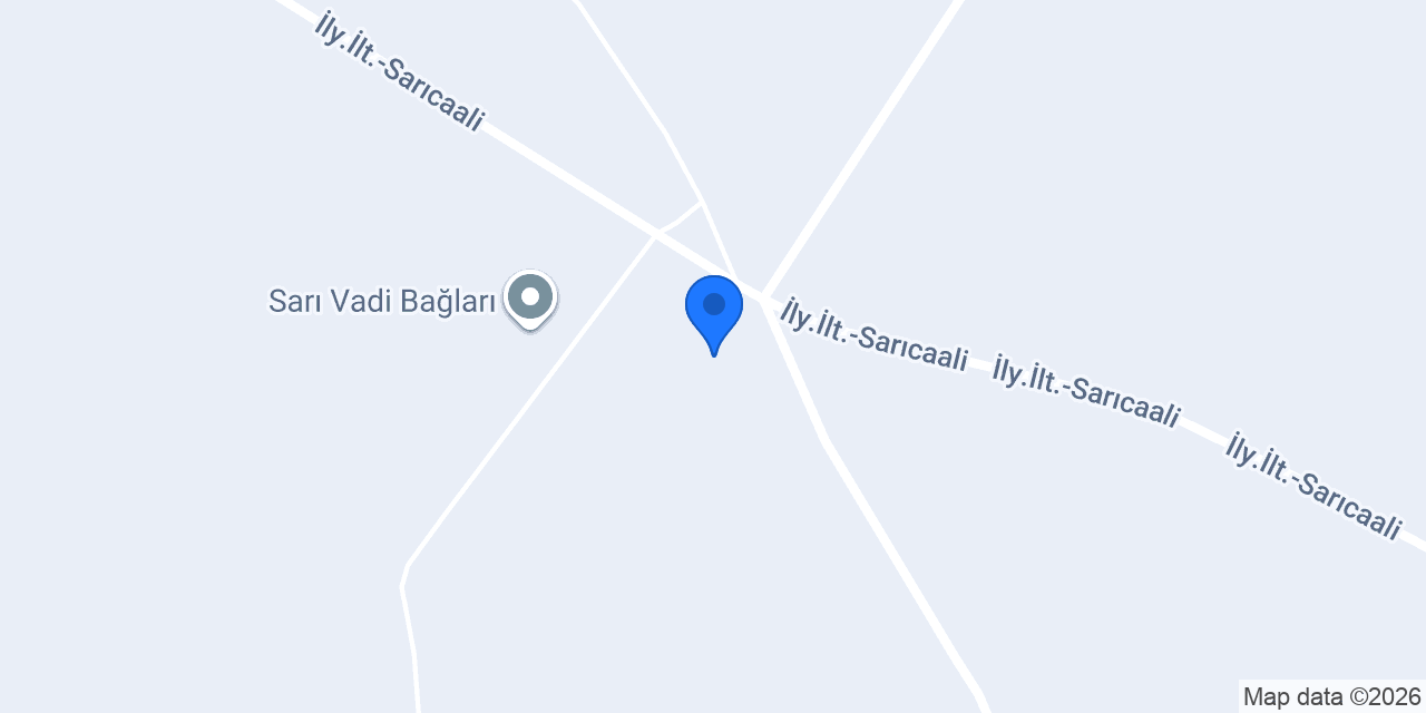 Sarı Vadi Bağları konumu