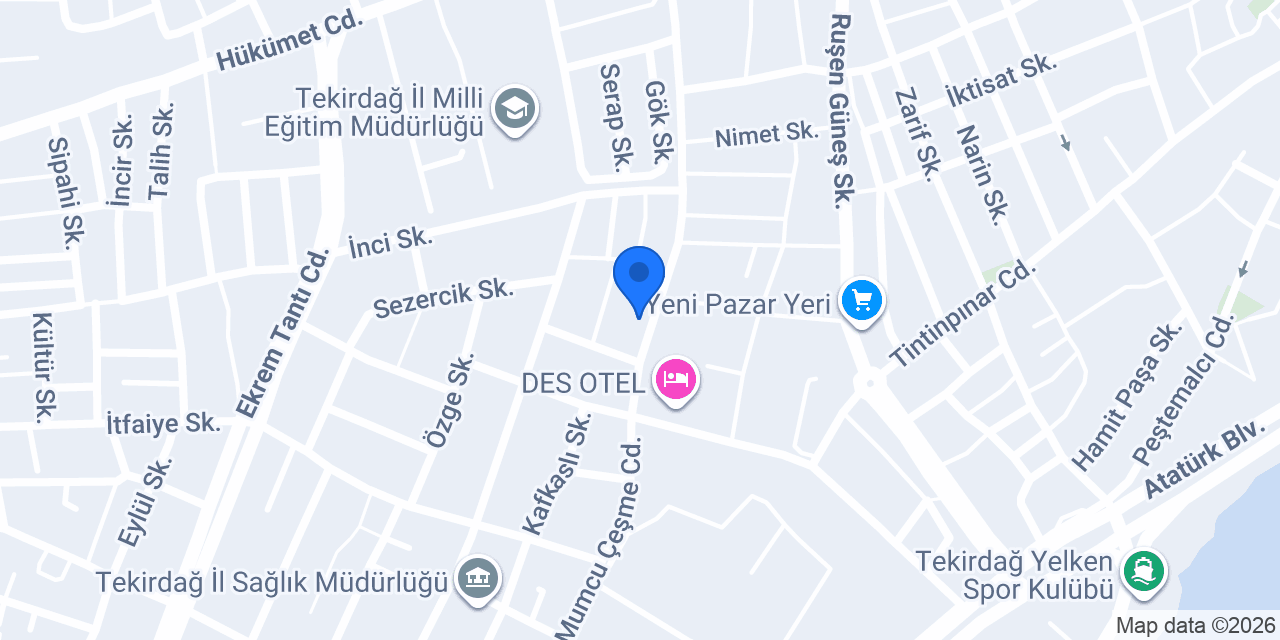 ASLAN YAPI INSAT LTD.SIRKETLERI konumu