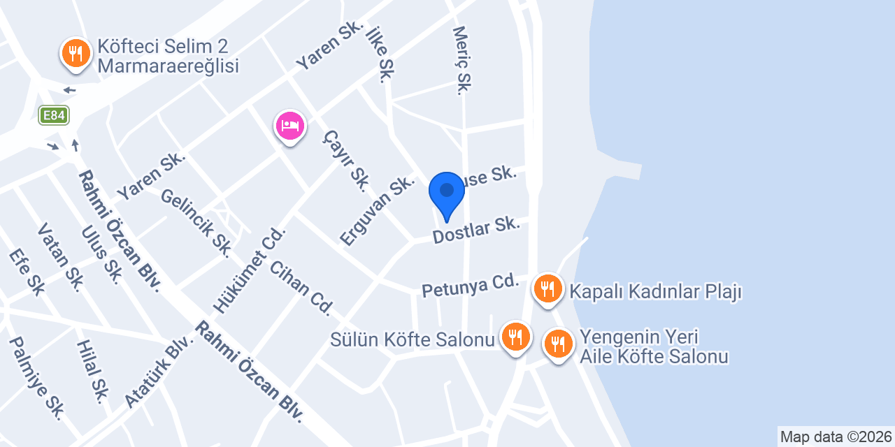 ÇINAR DÖŞEME MARMARA EREĞLİSİ konumu