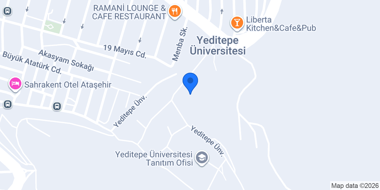 Cam Kubbe Yeditepe konumu