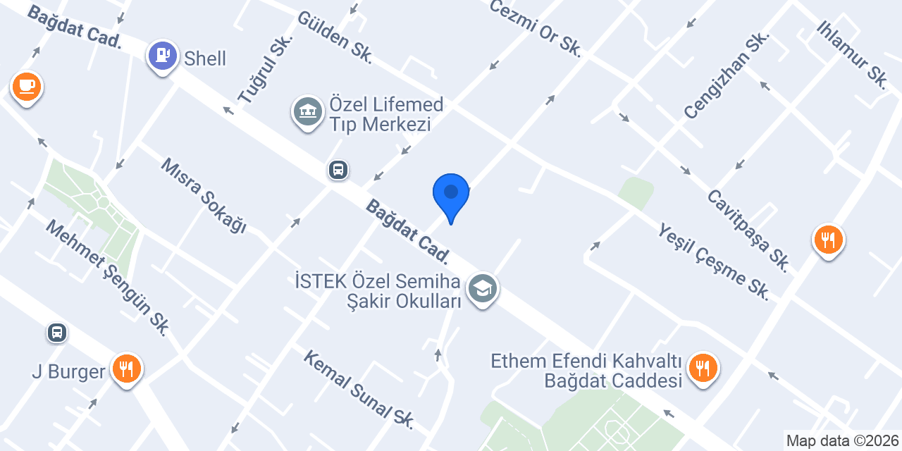 Dr. Can Dülgeroğlu Muayenehanesi konumu