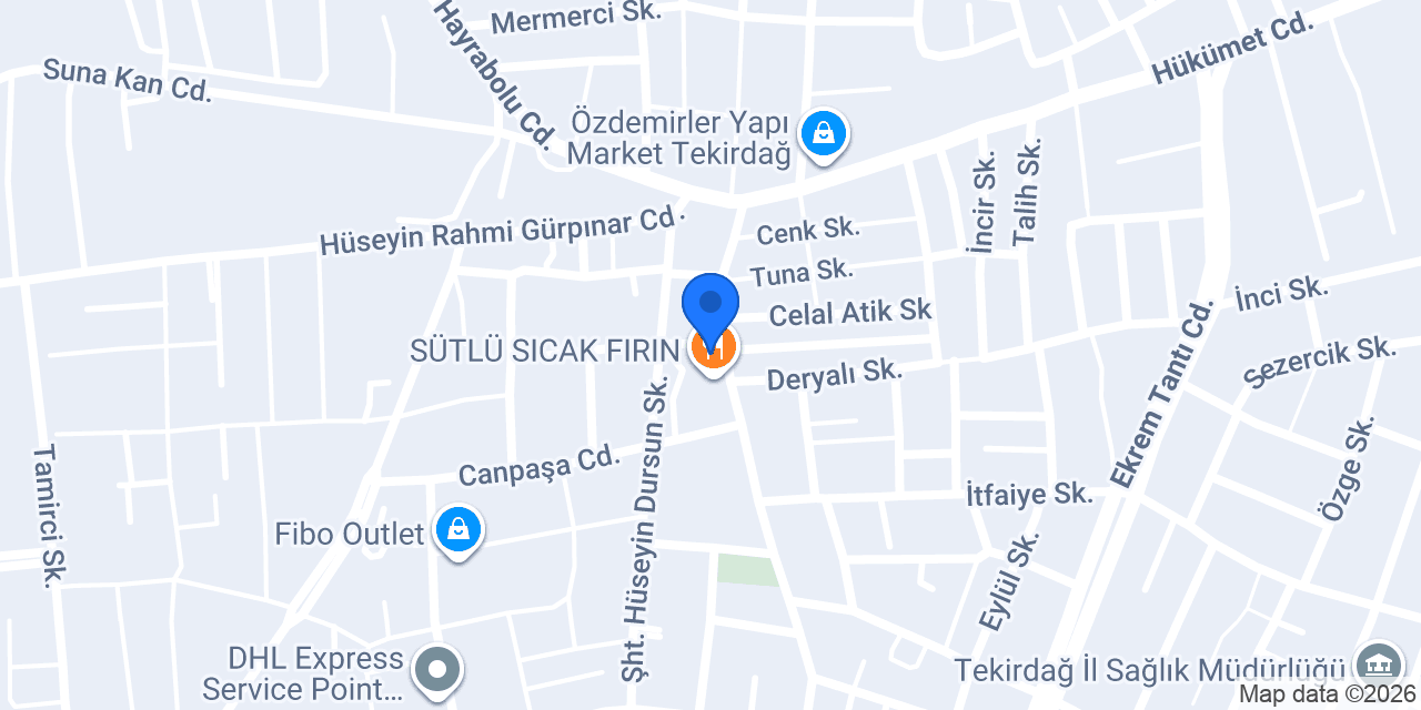 Marmara pasta & cafe konumu
