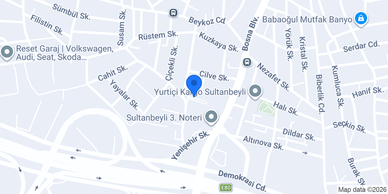 Muş Yolu konumu