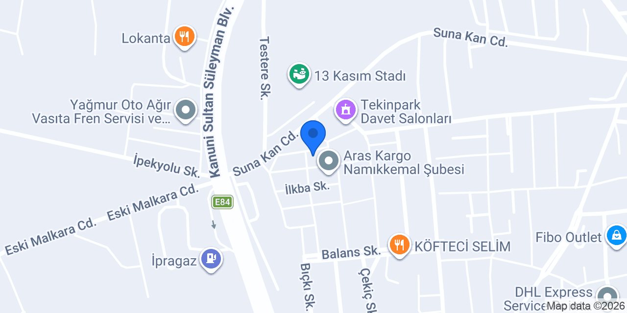 Çelebi Ticaret konumu