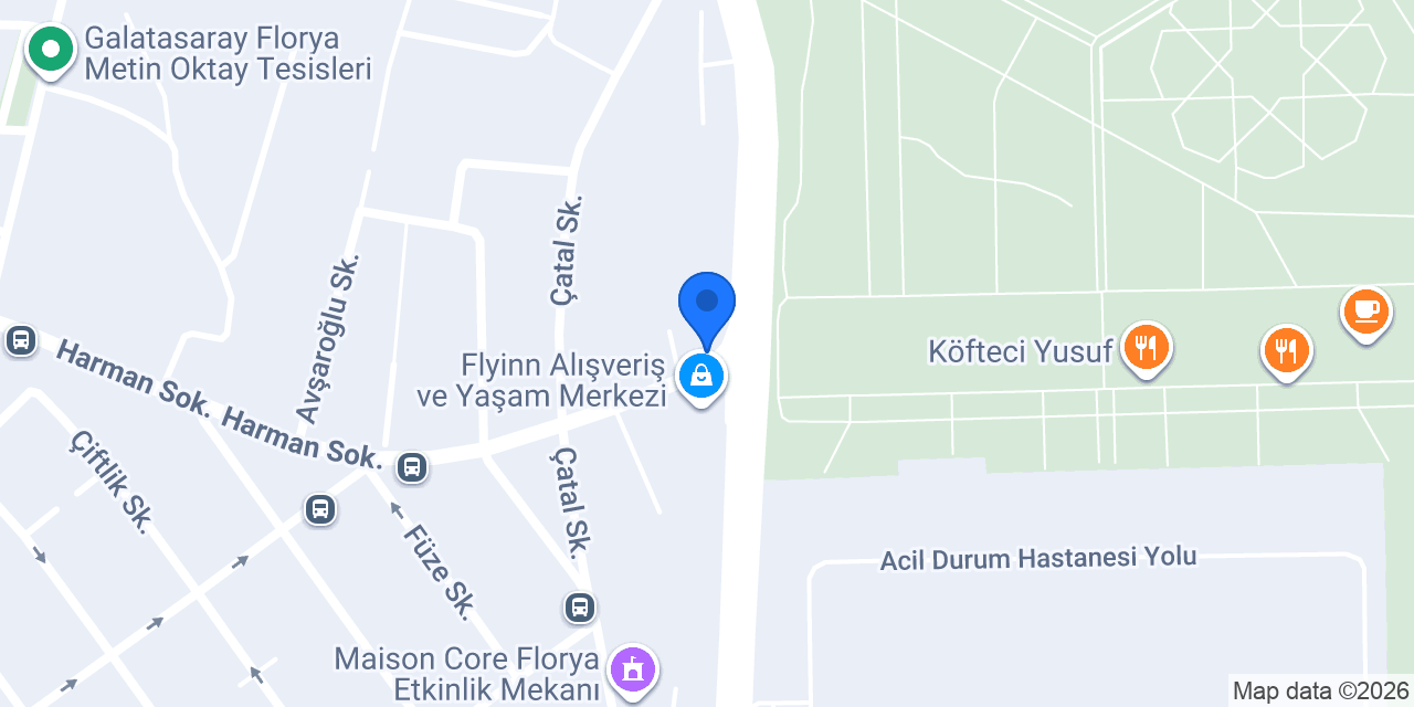NuriÖzcan Florya Kuaför konumu