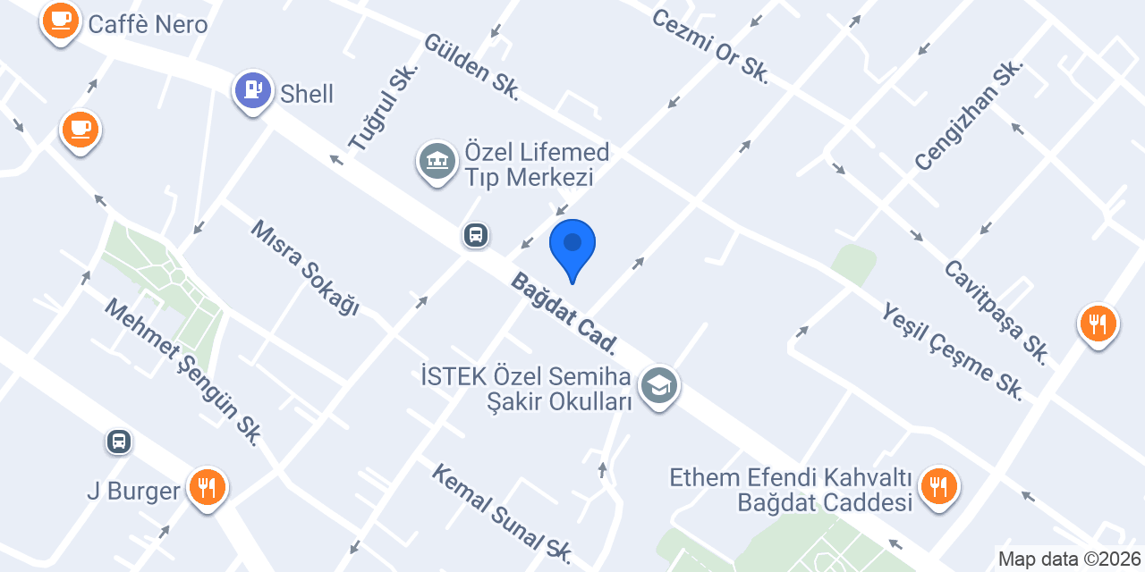 Lalezar Çiçekçilik konumu