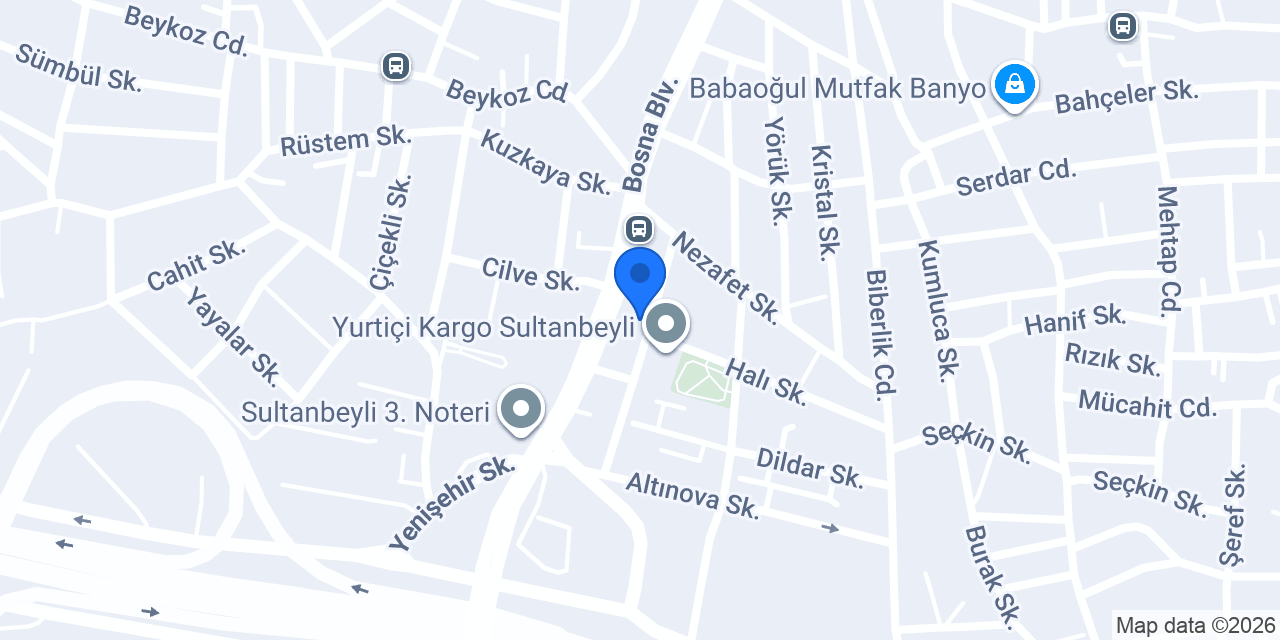 İsmek Bosna Bulvarı konumu