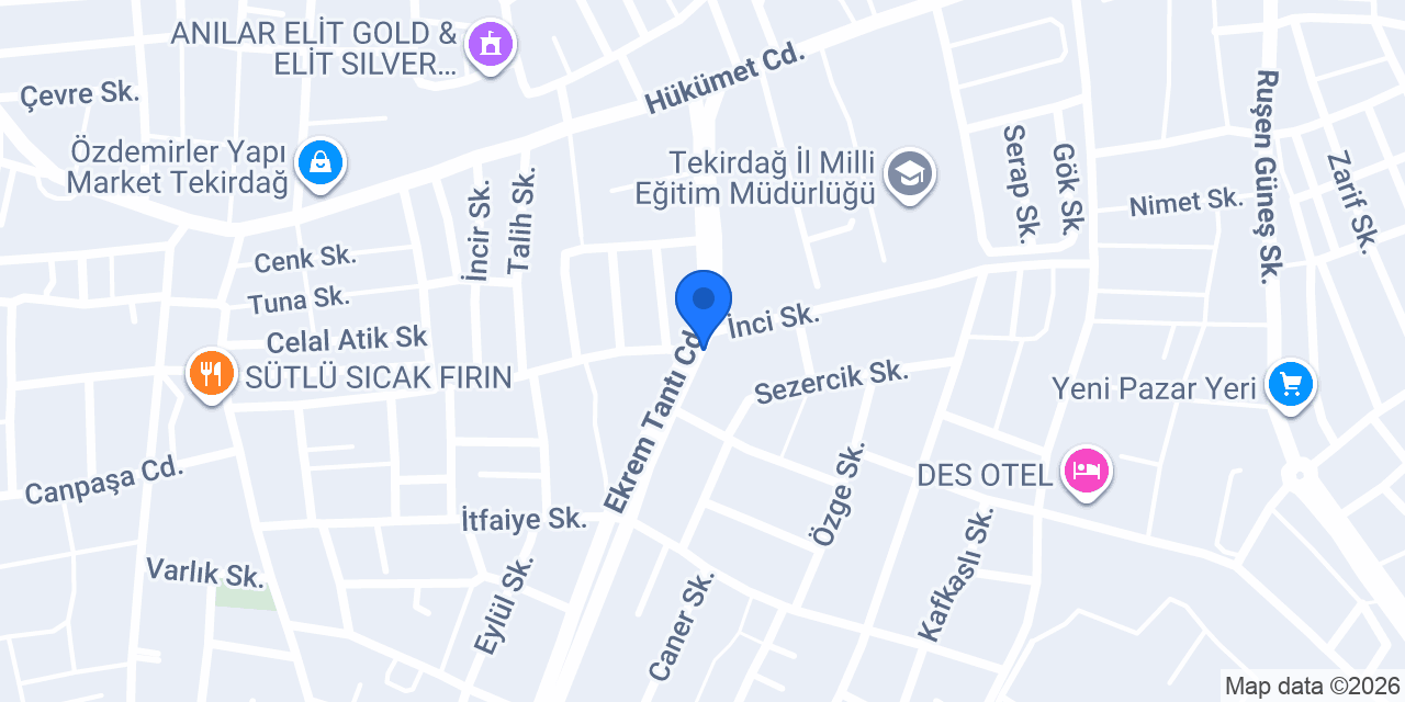 Kuzey Kokoreç konumu