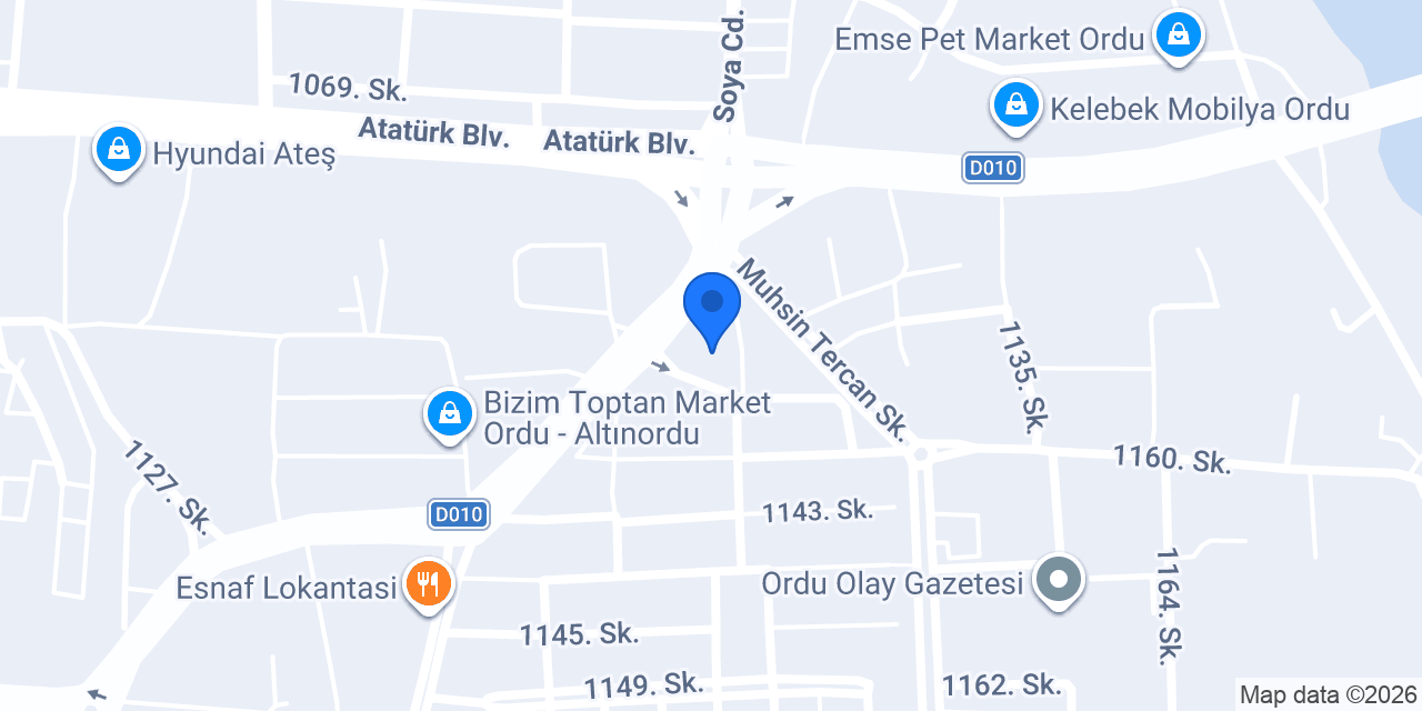 Ordu OSGB konumu