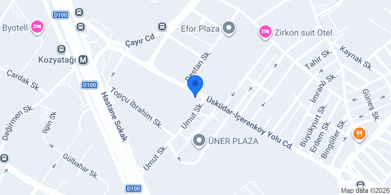 Has Ciğer Kebap konumu