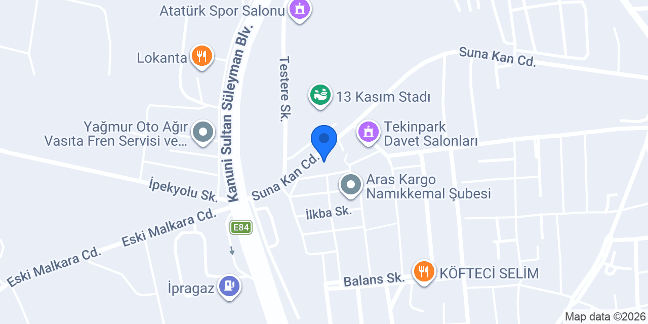 ATİLLA BOYA VE ORMAN ÜRÜNLERİ konumu