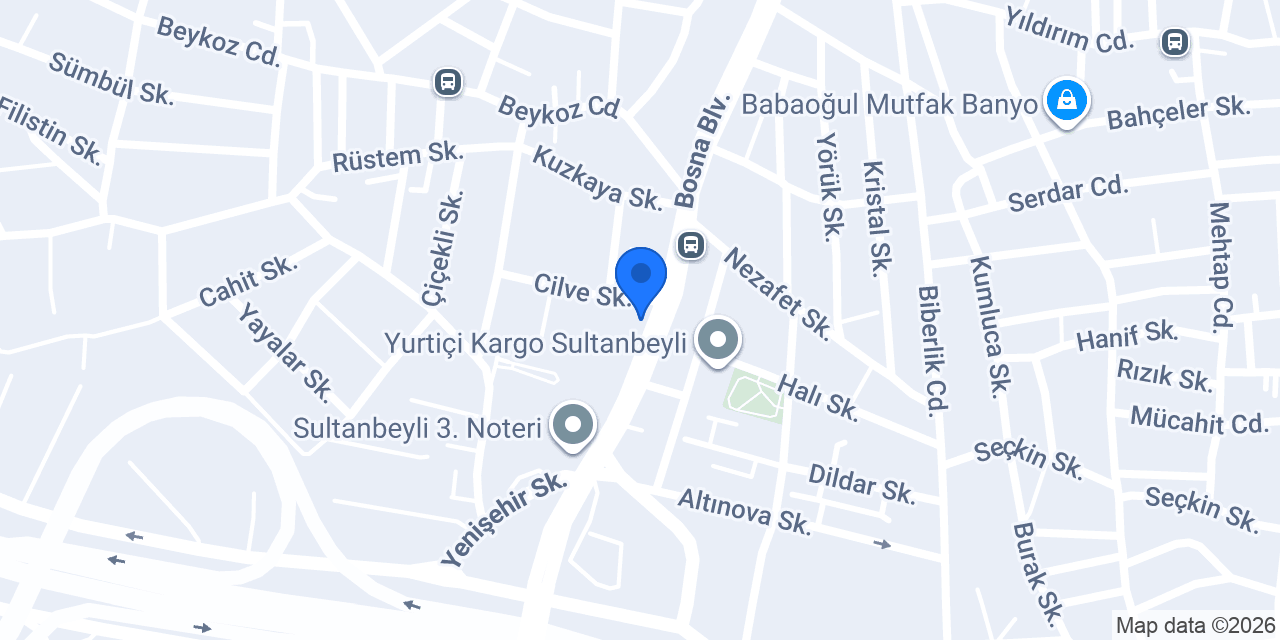 Yolum Yapı Gayrimenkul konumu