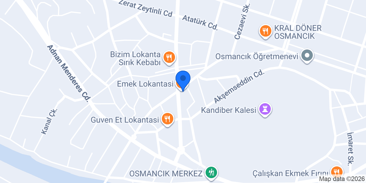 Emek Lokantasi konumu