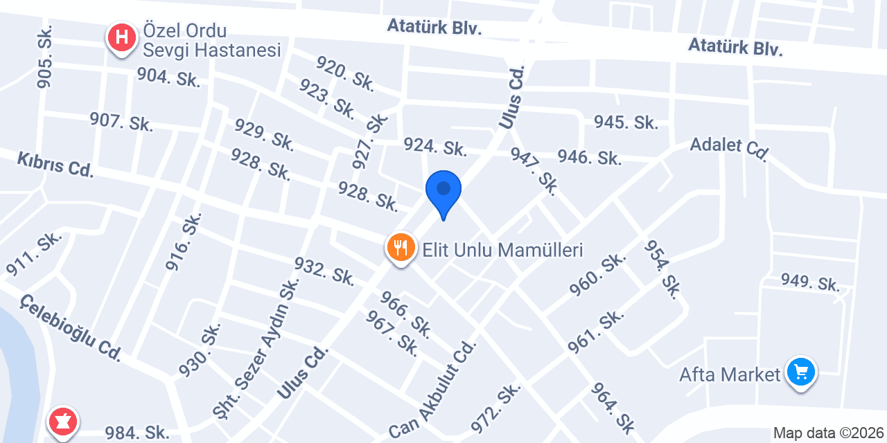 ŞAHİKA ÇİÇEKÇİLİK konumu