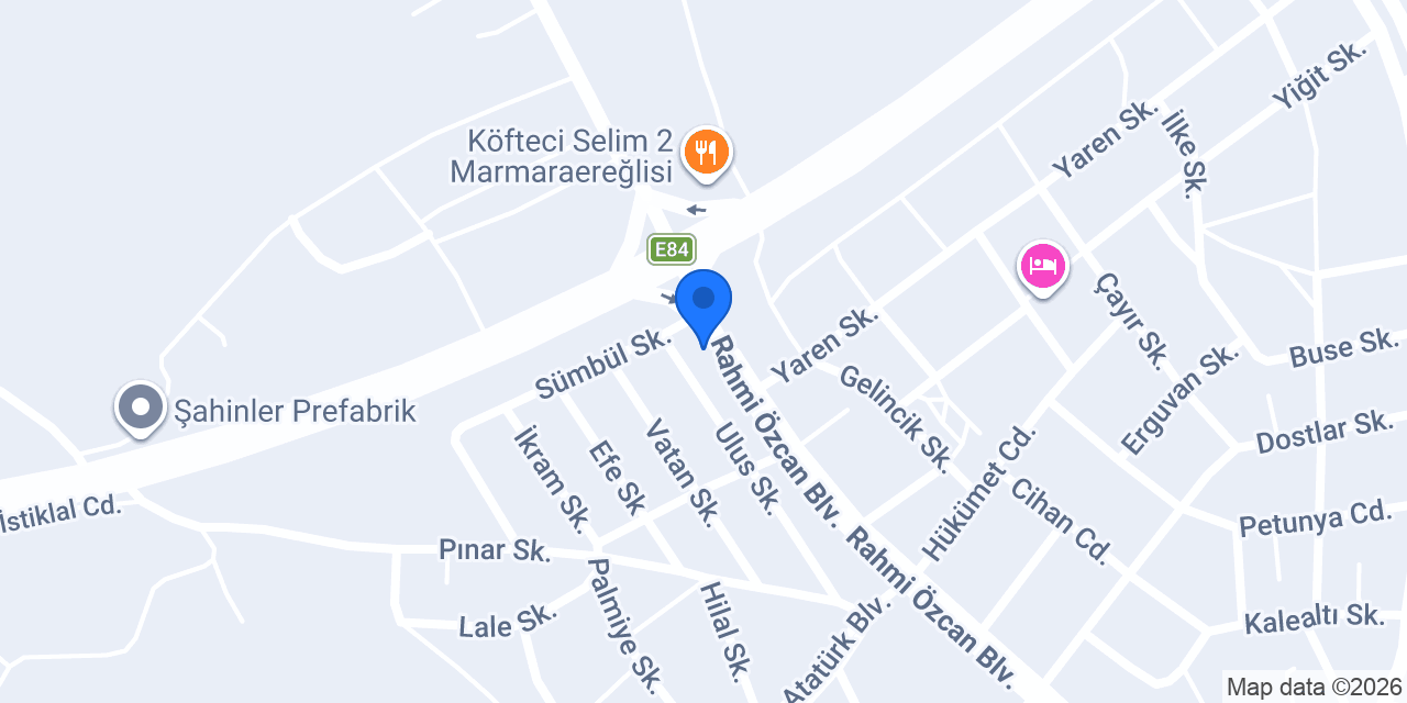 Ereğli Petshop konumu