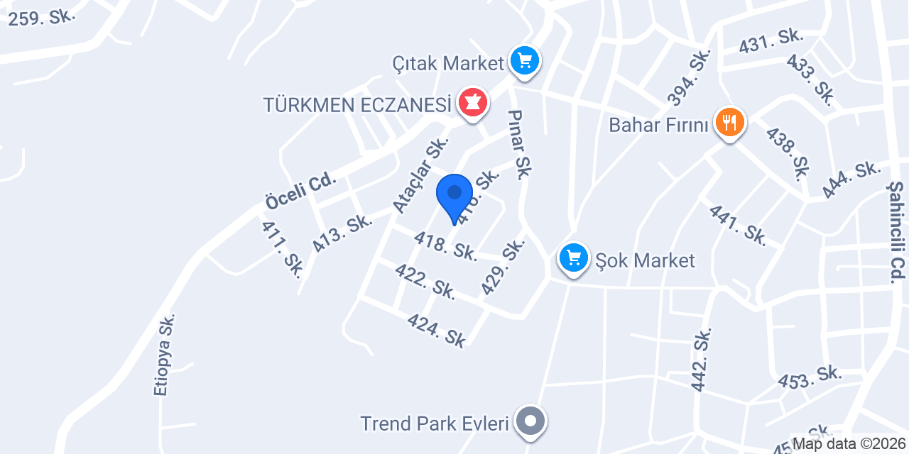 Doğan Elektrik konumu