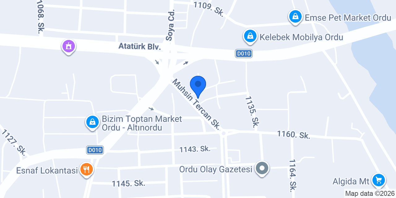 İLHAN UNLU MAMÜLLERİ konumu