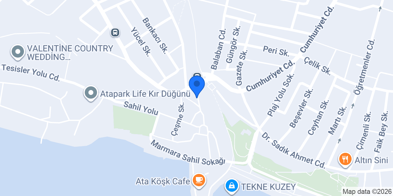 BALIKÇIM RESTAURANT konumu
