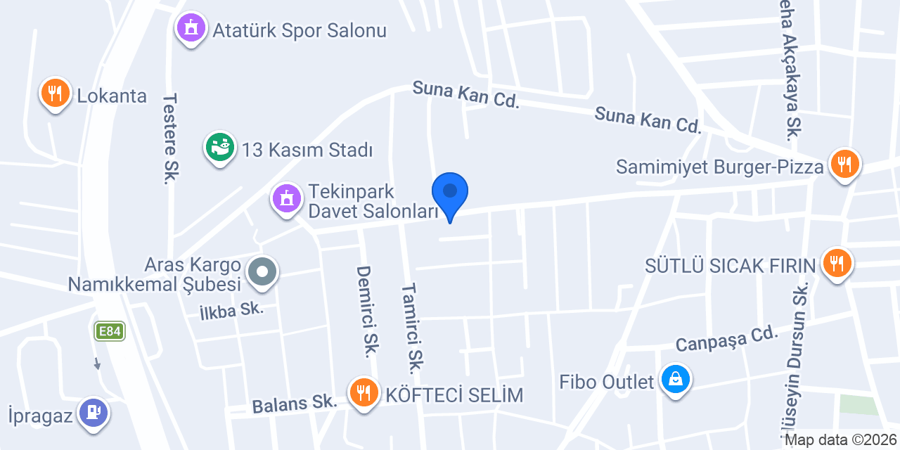 Ekiciler Zirai Ilaç konumu