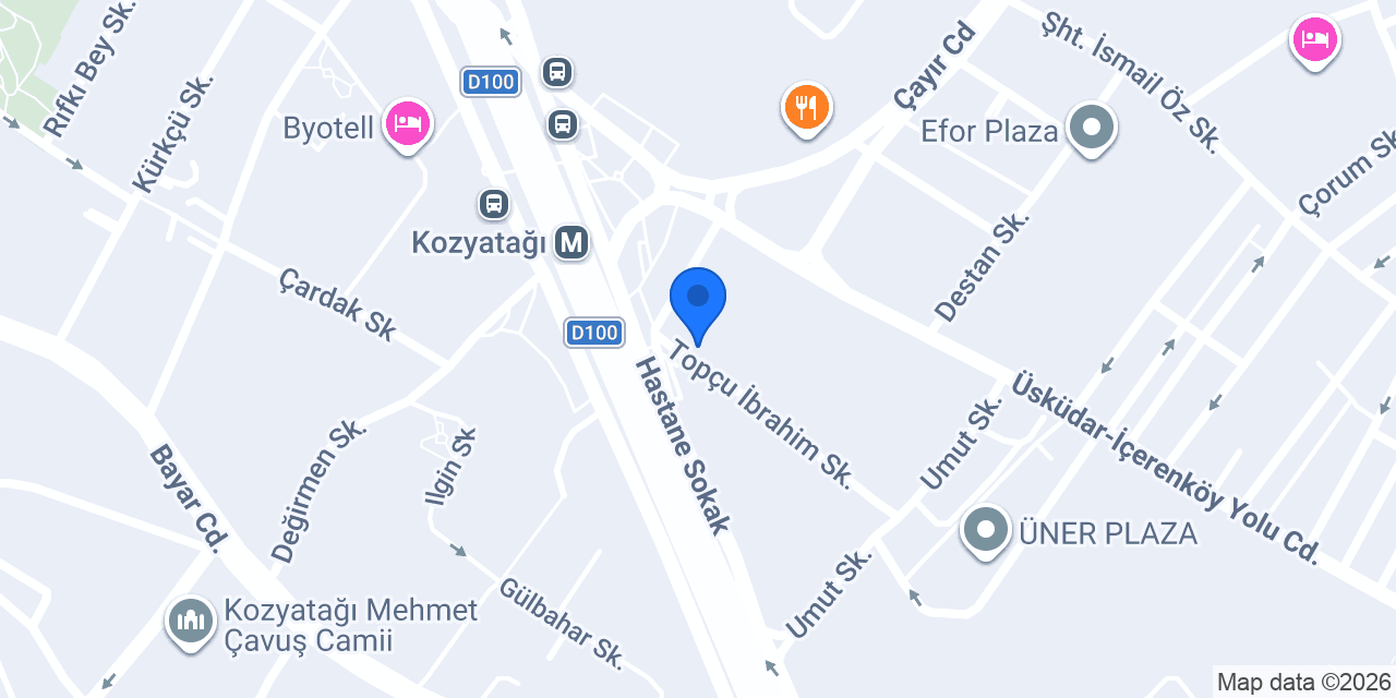 Bir Koç Akademi konumu