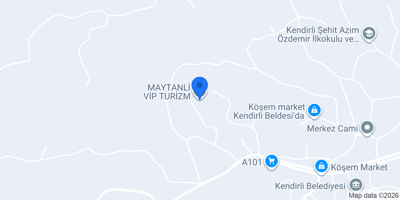 MAYTANLİ VİP TURİZM konumu