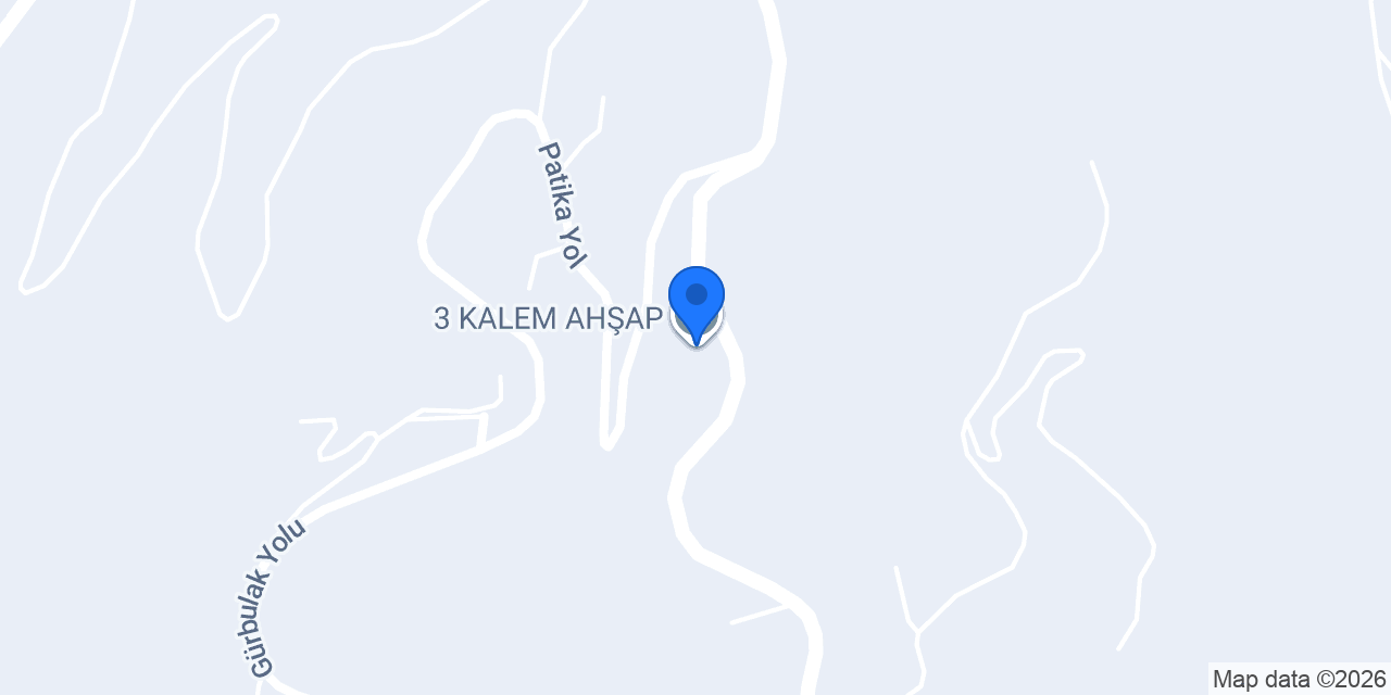 3 KALEM AHŞAP konumu