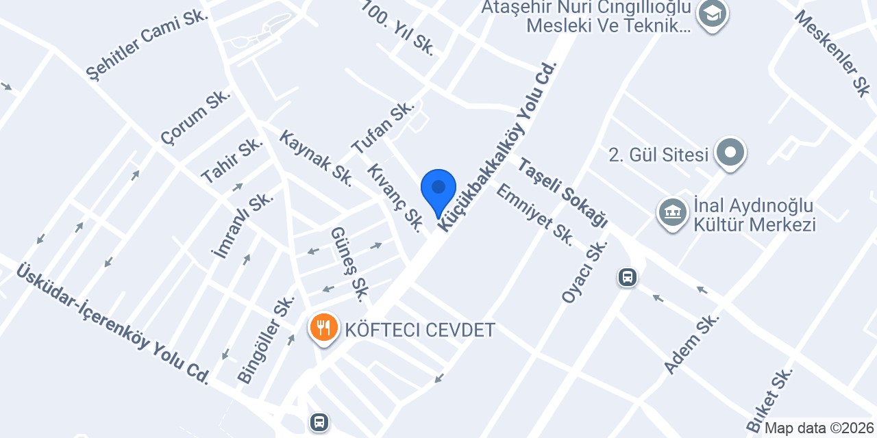 ECOGEN DENETİM VE SERTİFİKASYON LTD. ŞTİ. konumu