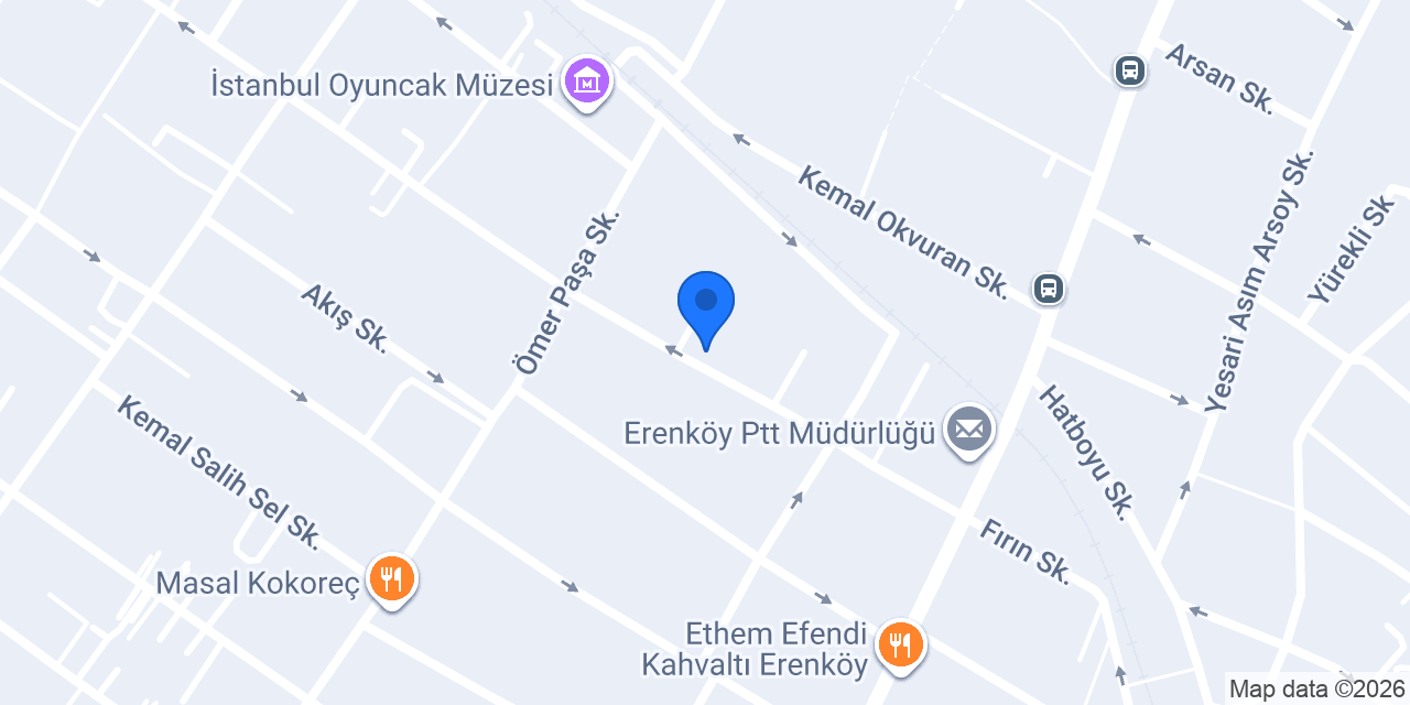 Mavi Emlak Bağdat Caddesi konumu