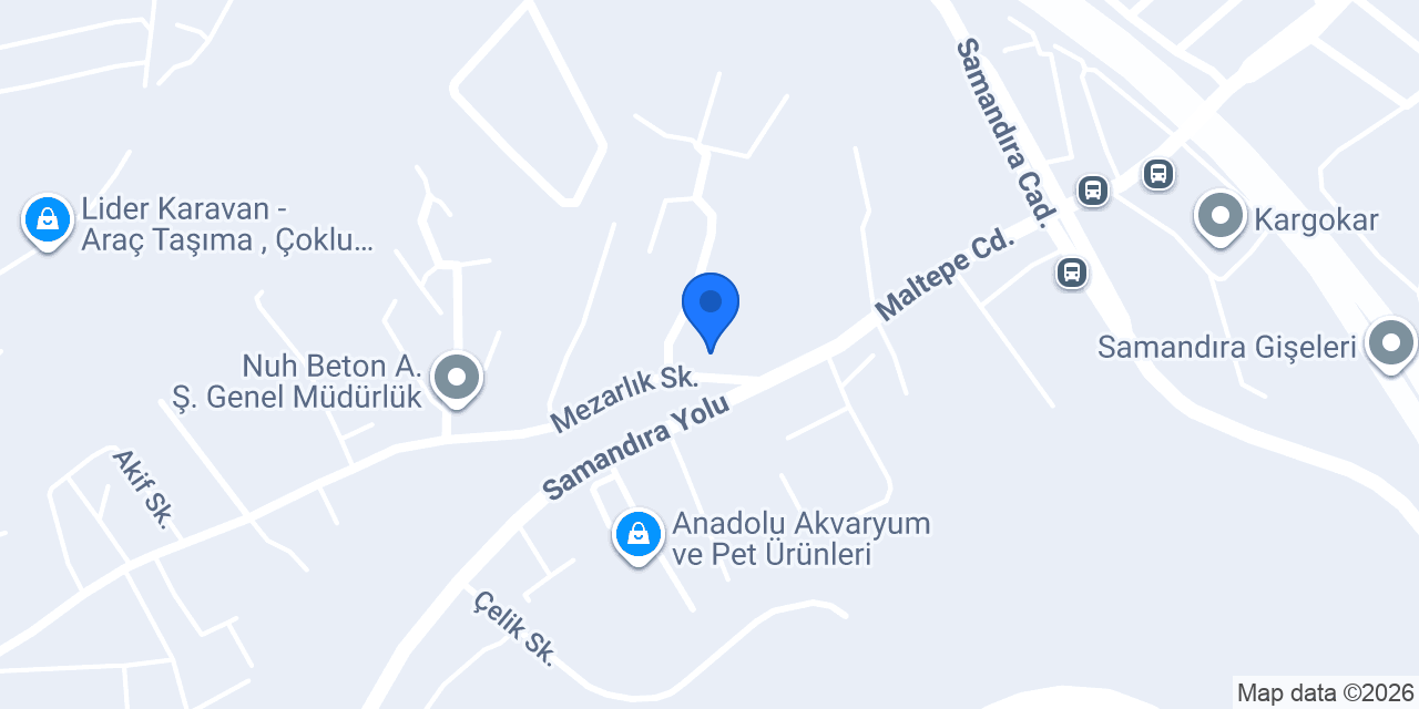 GARAJ KÖFTE konumu
