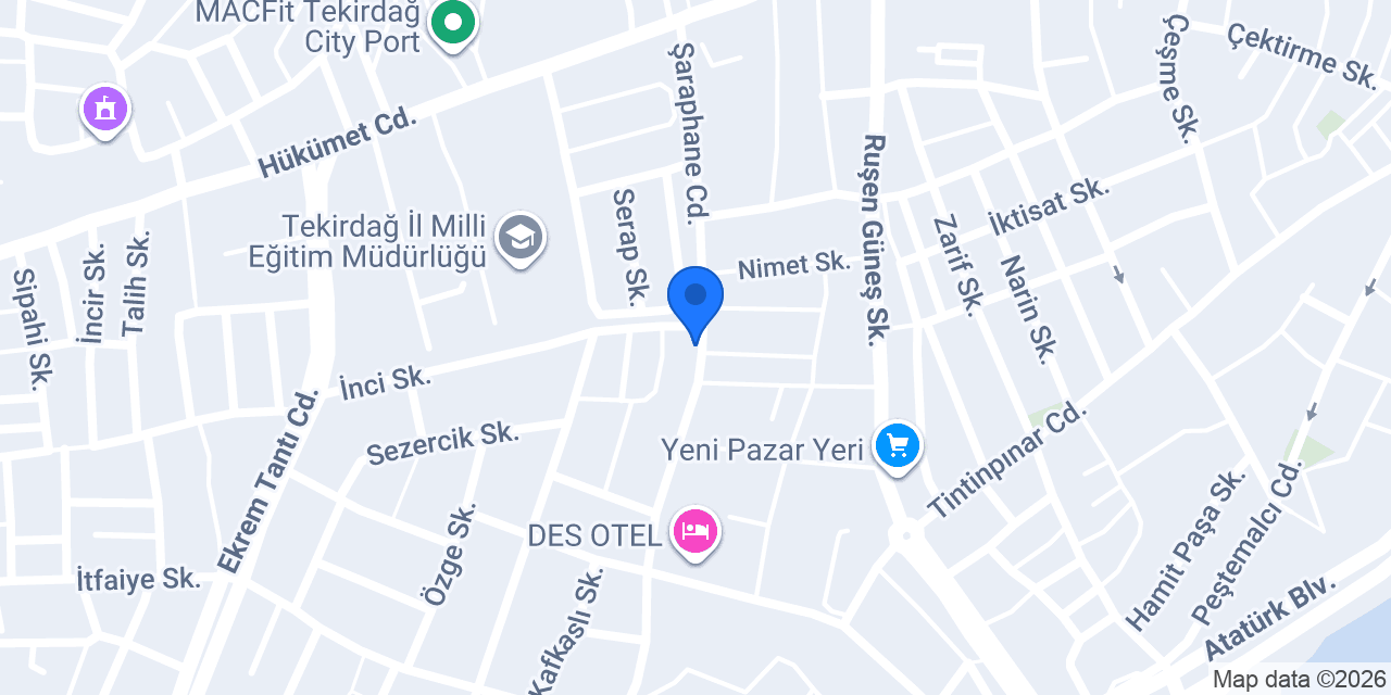 Birlik Toptan Satış Mağazaları konumu