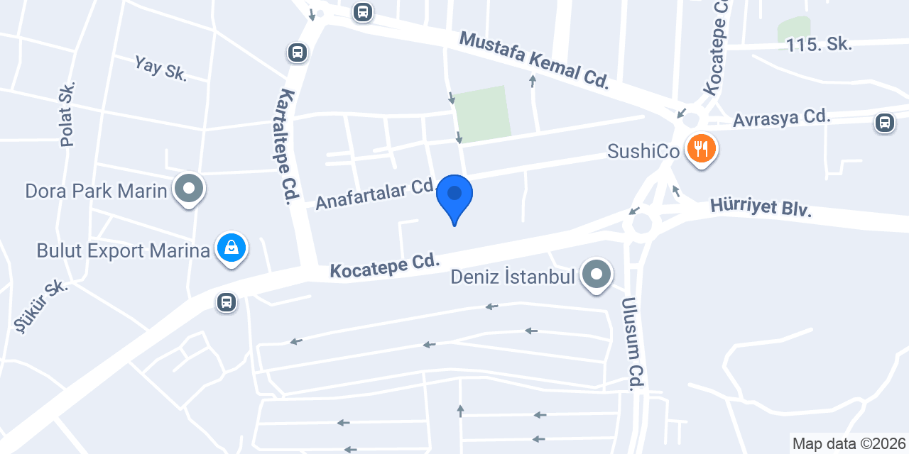 HM MEŞRUBAT VE GIDA TOPTAN konumu