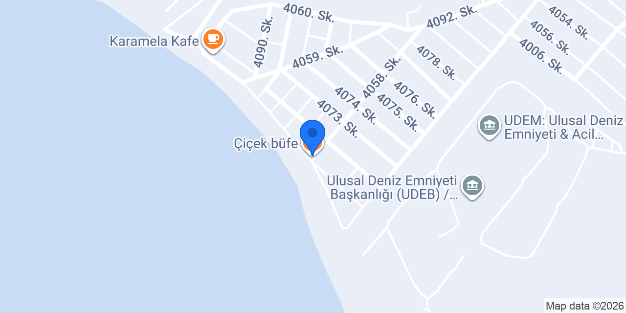 Çiçek büfe konumu