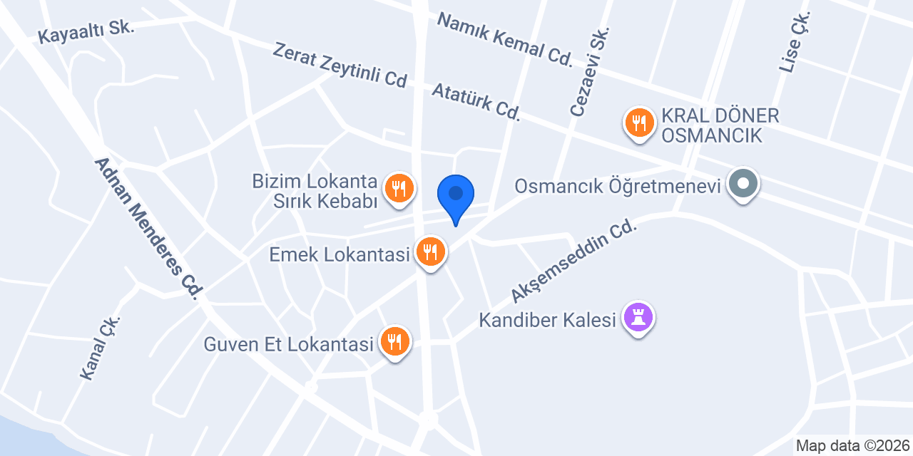OSMANCIK ÖYKÜM ÇİÇEK EVİ konumu