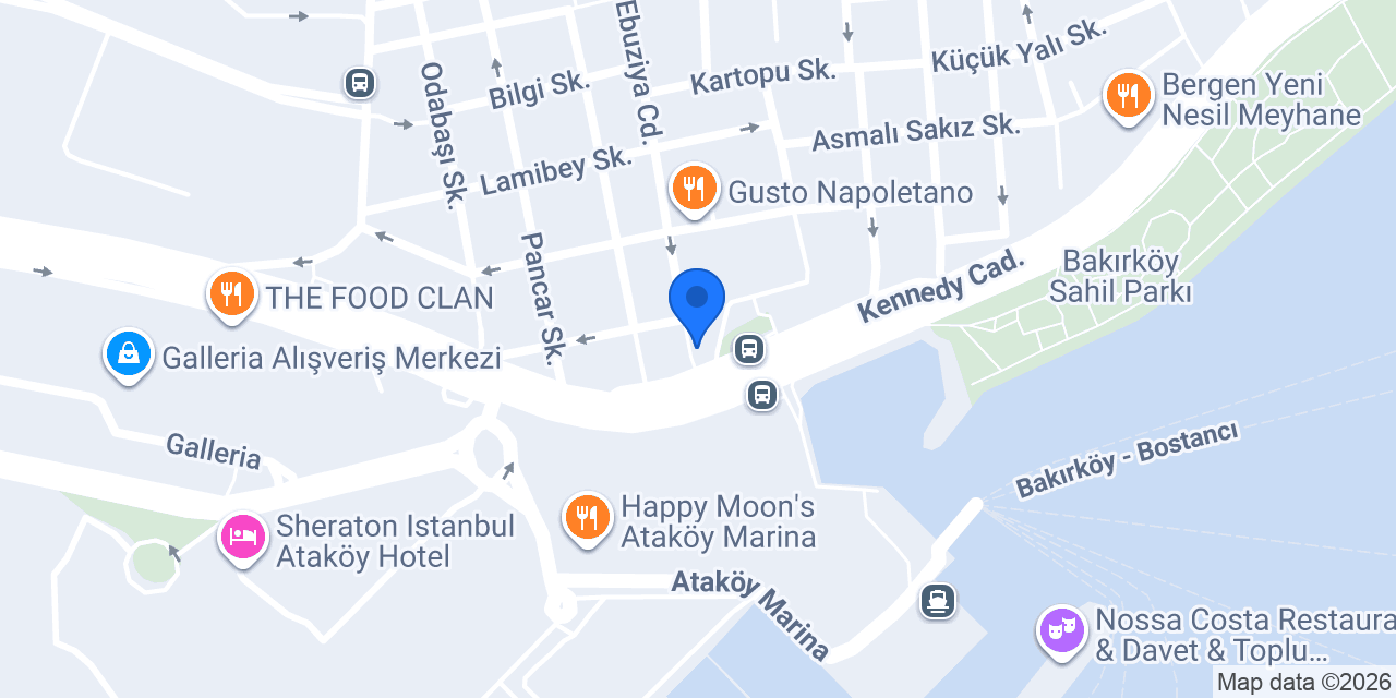 BAKIRKÖY SAHİL MADO konumu