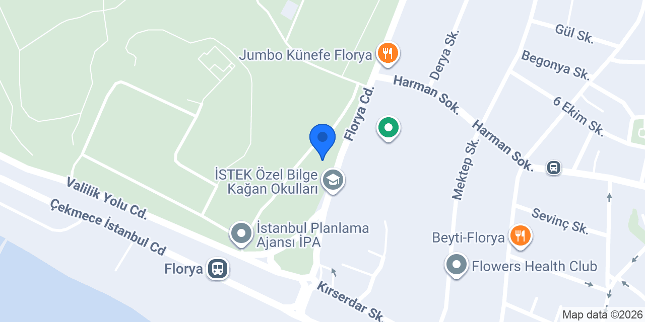 Florya Havuzlu Çay Bahçesi konumu