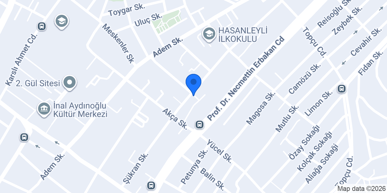 Frihet Çiçekçilik konumu