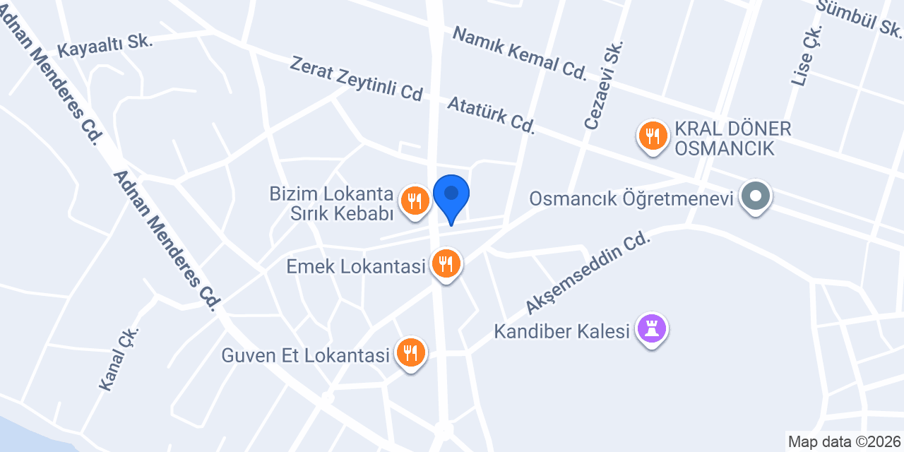 Vatan Et Osmancık konumu