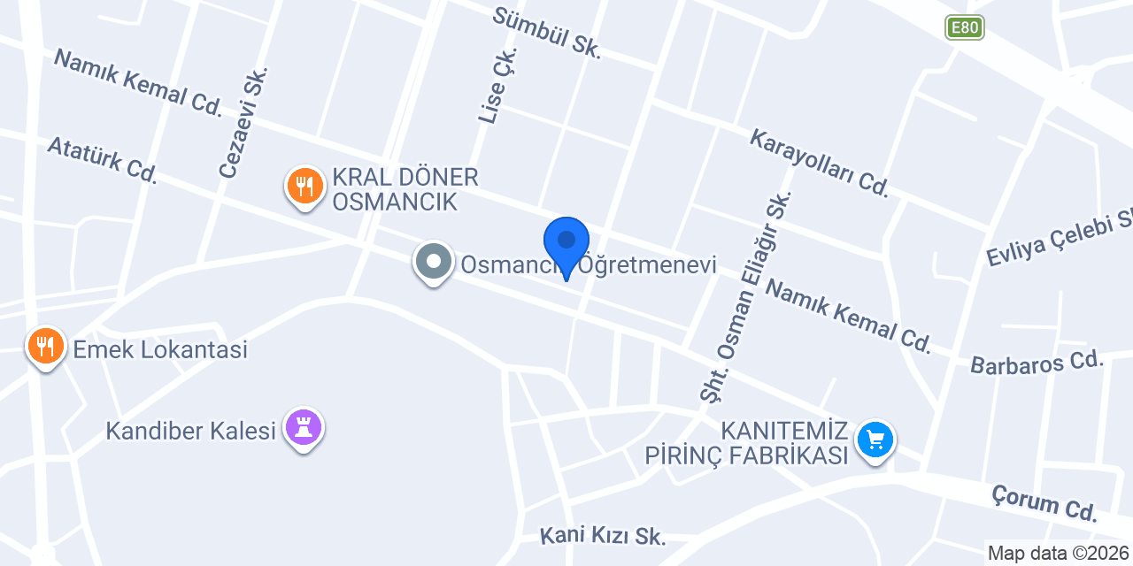OSMANLI YAPI MARKET konumu