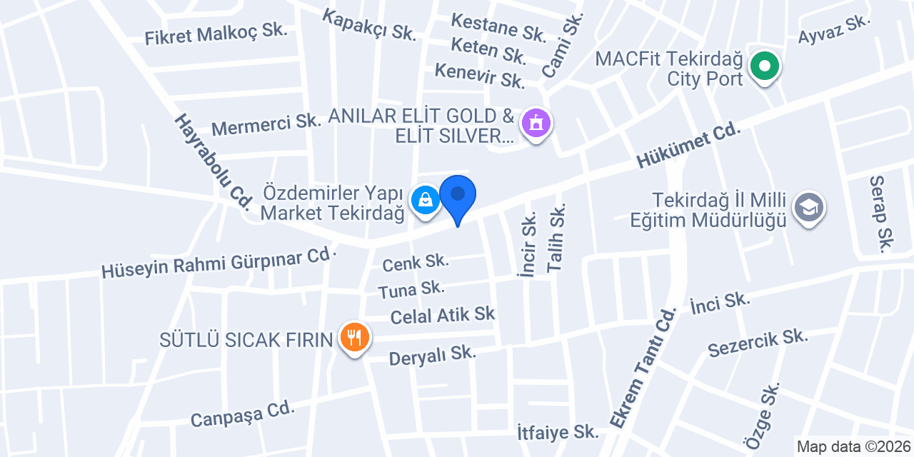 Almila | Tekirdağ konumu