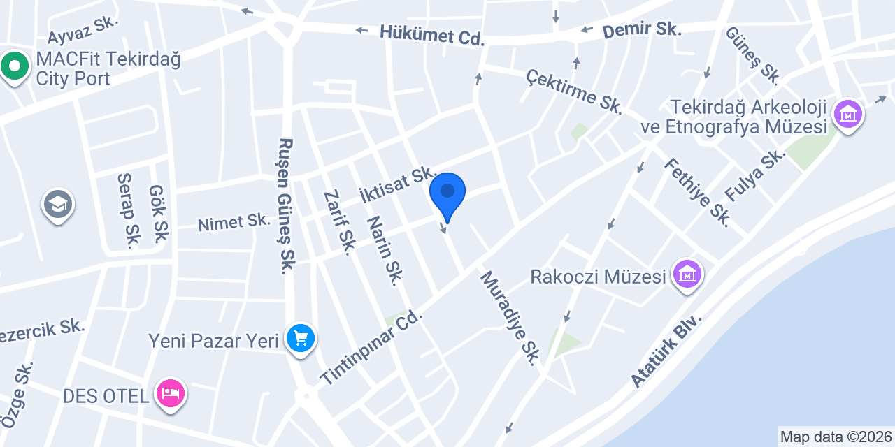 Esenler Gıda konumu