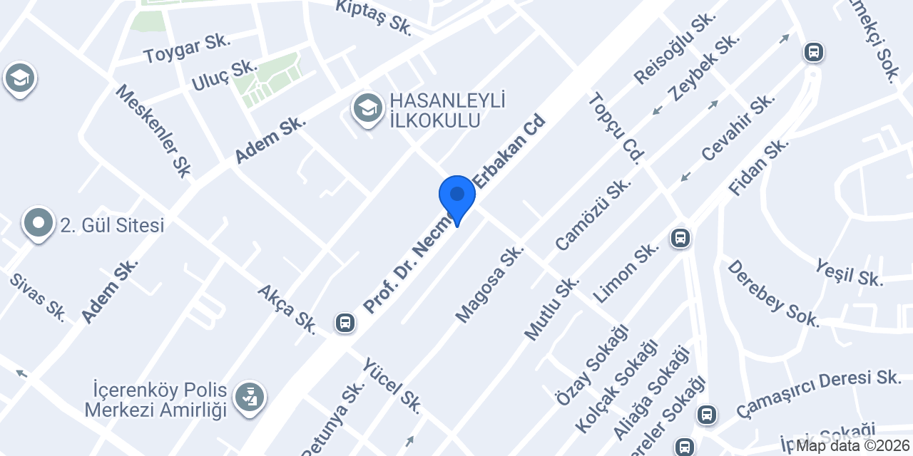 Ataşehir Eliza Perde konumu
