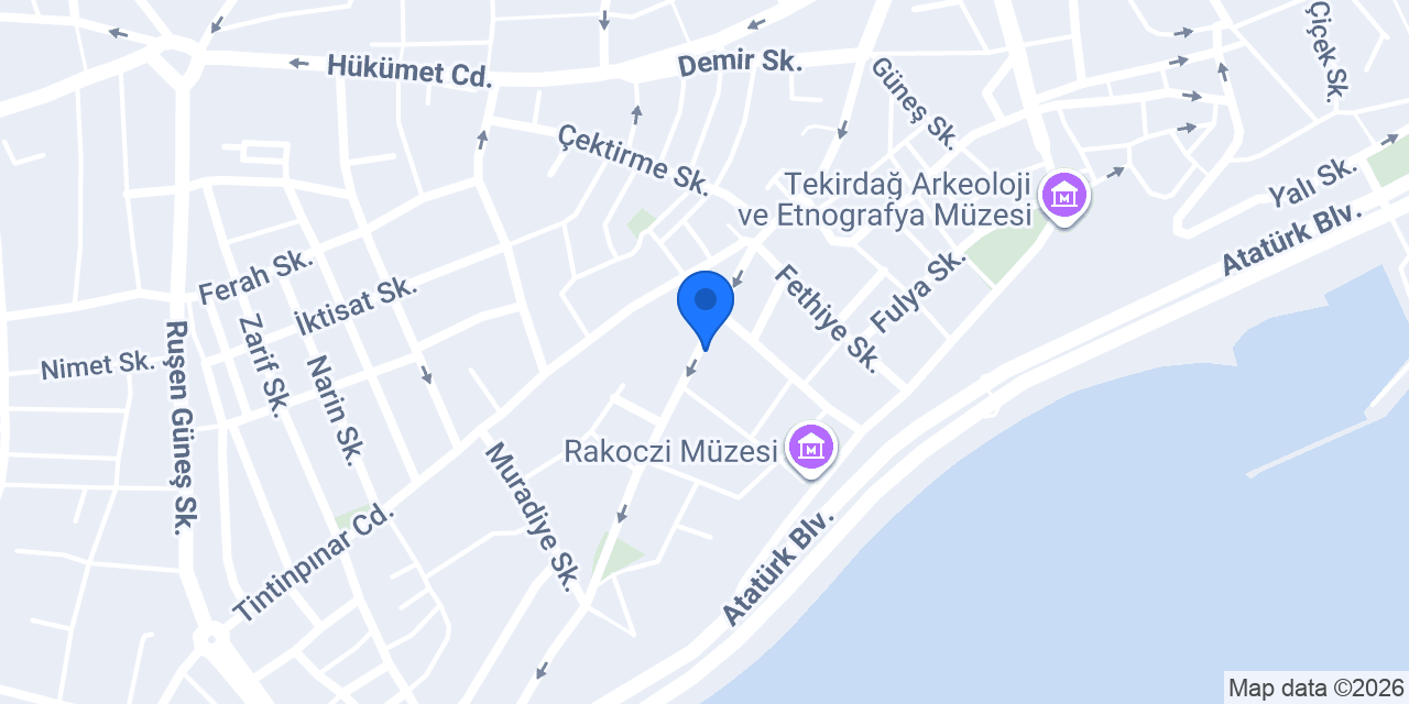 Çetinkaya Eczanesi konumu