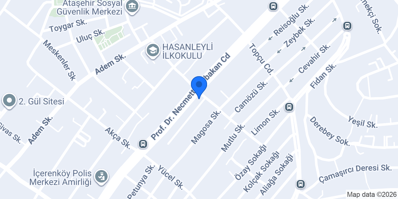 Huzur Erkek Kuaförü konumu
