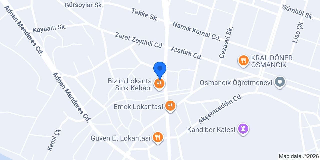Nefis KÖFTE konumu
