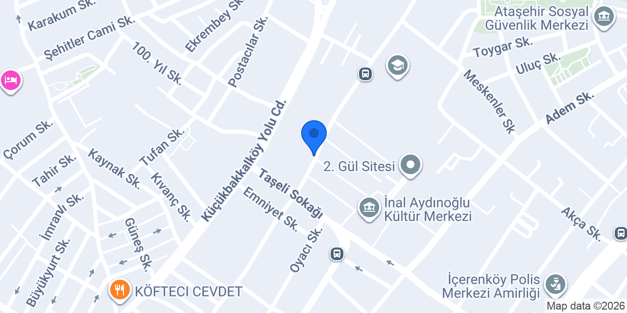 Gül Tekel Şarküteri konumu