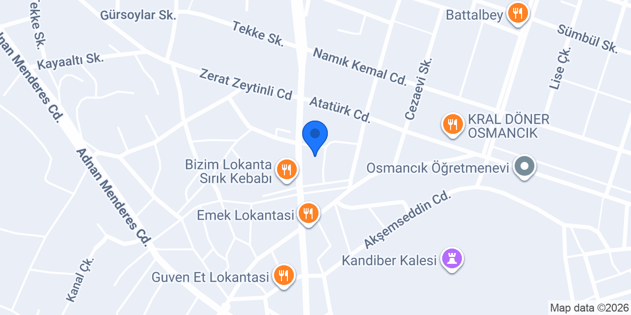 Av.Bekir DAĞ konumu