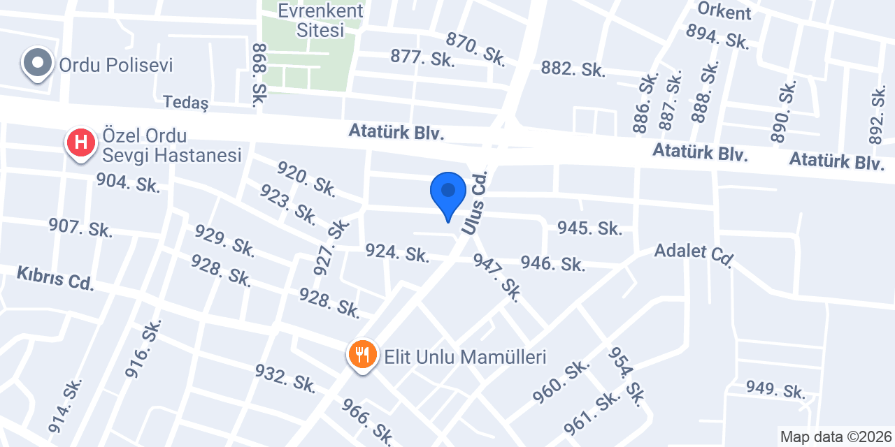Kardeşler Yapı Yalıtım konumu