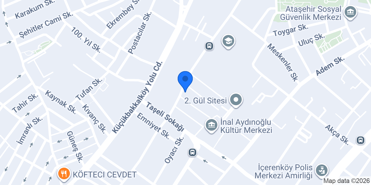 Çağdaş Et Lokantası konumu
