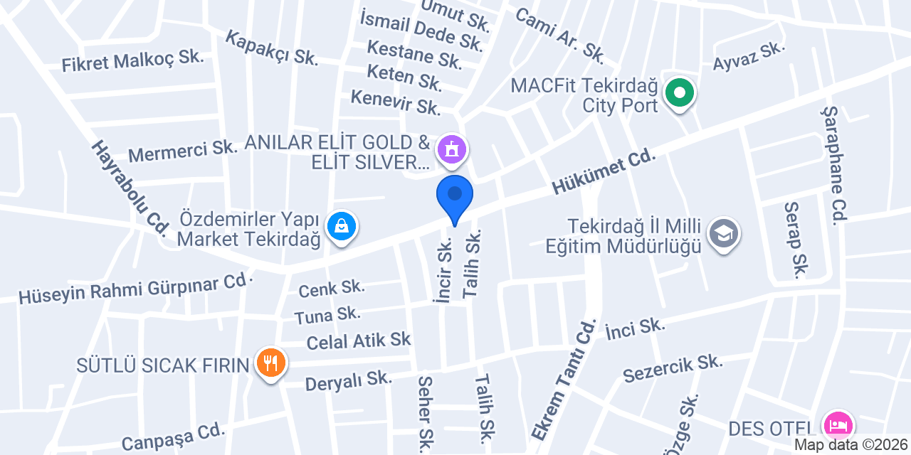 CAN OTO LASTİK konumu